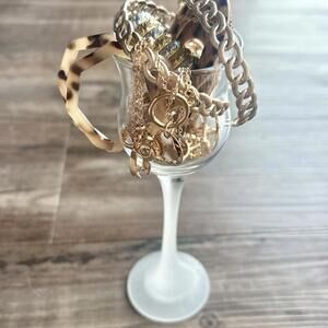 Mystery Jewelry Jar: Gold Tone Boho Chic! All Wearable, No Junk!